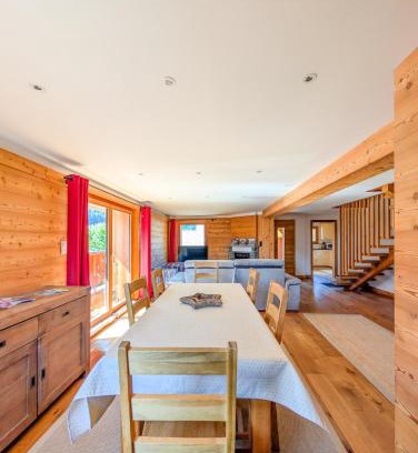 Champery Apartamento | Beau chalet au centre de Champéry - vue montagne