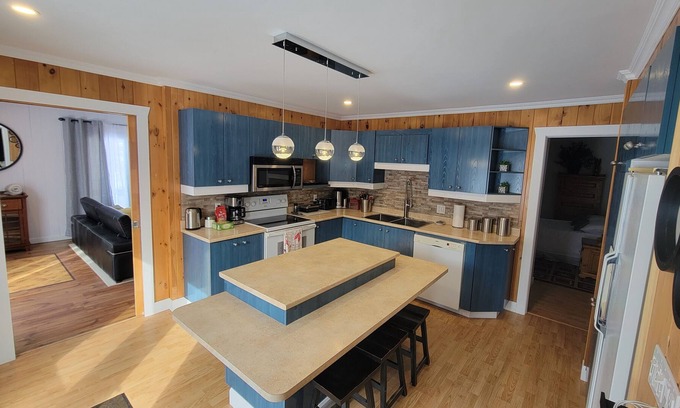 Saint Zenon Cabina | Beau Chalet Rustique avec 2 chambres