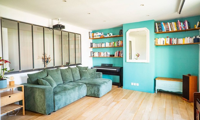 Pantin Apartamento | Beau Duplex à Pantin, à Proximité du Parc de la Villette Idéal Pour les JO!
