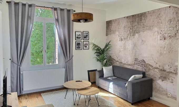 Sainte-Anne - Faubourg Noyon Apartamento | Beau Duplex proche Centre Gare