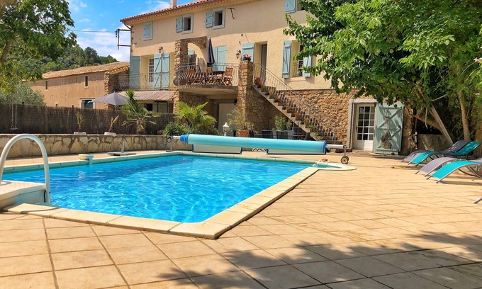 Saint-Andre-de-Roquelongue Otro | Casa de campo tradicional, piscina privada climatizada, playa, Carcassonne, Canal du Midi