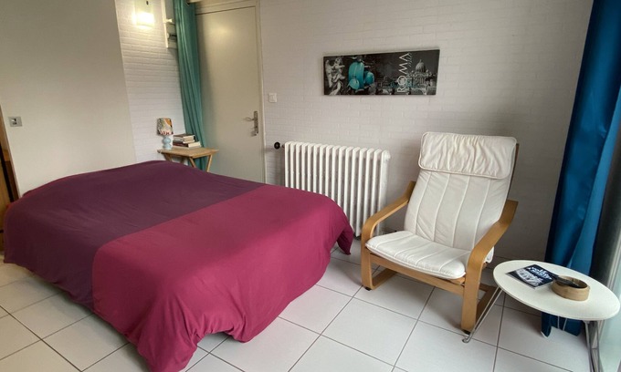 Bouguenais Apartamento | Beau Studio Accès Indépendant Dans Maison