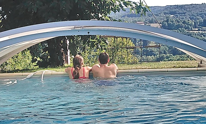 Bigaroque Casa | Beautiful stone house with view of the Dordogne and swimming pool