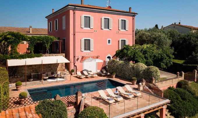 Fabbrica Villa | Espléndida villa con piscina privada, zona Volterra, San Gimignano y Pisa.
