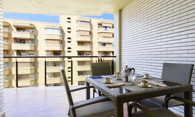 Marina d'Or Apartamento | Bonito apartamento para 4 personas con piscina, A/C, WIFI, TV y terraza