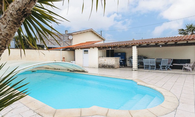 Boyardville Casa | Bella Casa Boyardville con piscina climatizada a 900 m de la playa