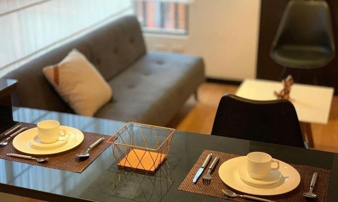 Chico Norte III Apartamento | Beautiful 1-Bed Apartment in Bogota best location