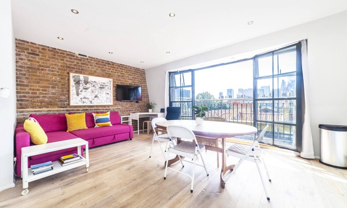 Stepney Green Apartamento | Beautiful 1Bed Apt with Stunning Views over City