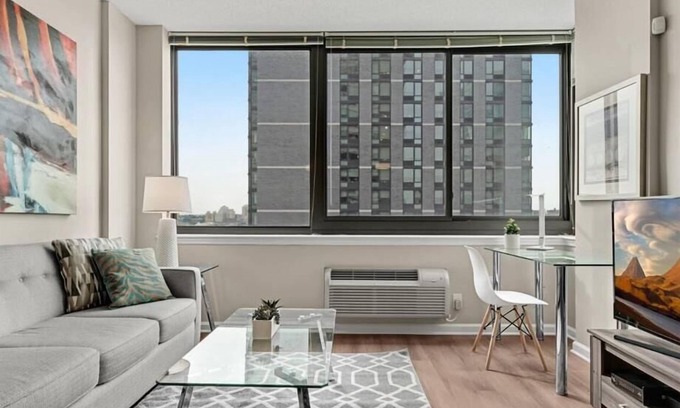 Hudson Exchange Apartamento | Beautiful 1BR | Business Center | Jersey City by GLS