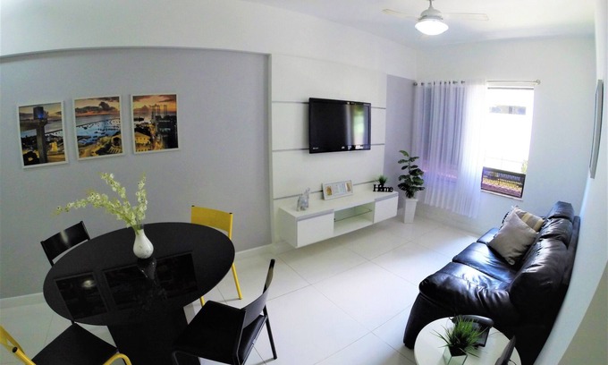 Ondina Apartamento | Hermoso 2/4 en Apart Hotel con piscina cerca de todo!