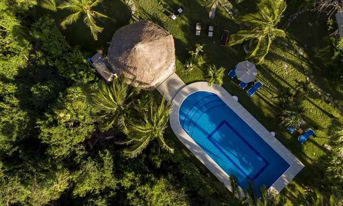Playa del Secreto Casa | Beautiful 2 Bdrs Villa with Pool,Private Beach,Wi-Fi, Kayaks, Manager, Chef .