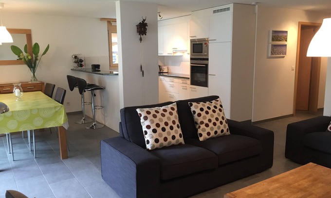 Lauterbrunnen Apartamento | Hermoso apartamento de 2 habitaciones en el hermoso valle de Lauterbrunnen