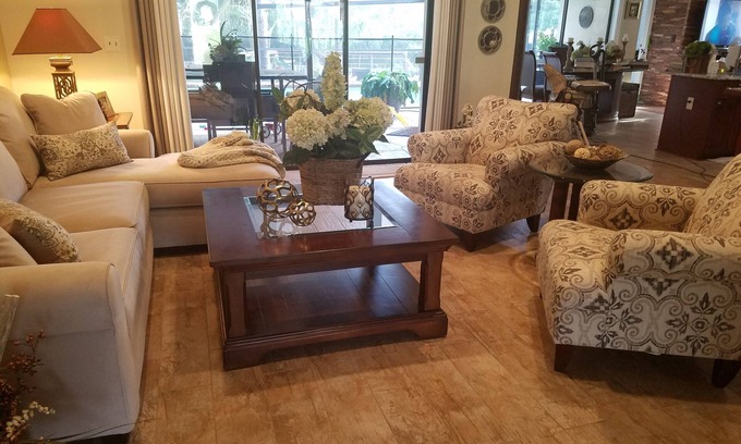 Palm Harbor Casa | Hermosa 2500 pies cuadrados Palm Harbor Home 5 millas de la playa