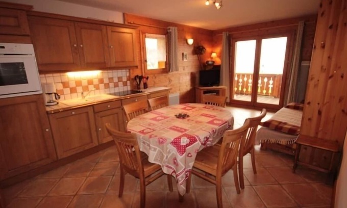 Bisanne 1500 Apartamento | Magnífico apartamento de 3 habitaciones con terraza y garaje en Villard-sur-Doron