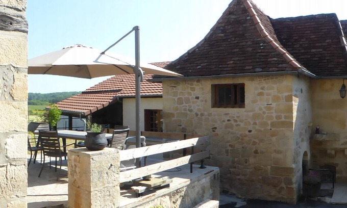 Saint-Rabier Casa | Hermosa casa familiar de 4 dormitorios entre Lascaux y Hautefort