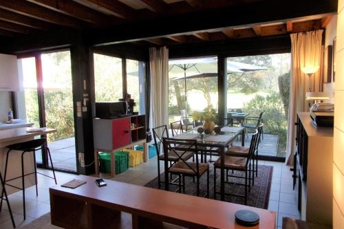 Moliets-et-Maa Casa | Beautiful 67 m duplex with gardengolf view