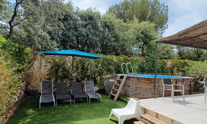 Montferrier-sur-Lez Casa | Beautiful air-conditioned house, 100m² north of Montpellier in a residential area
