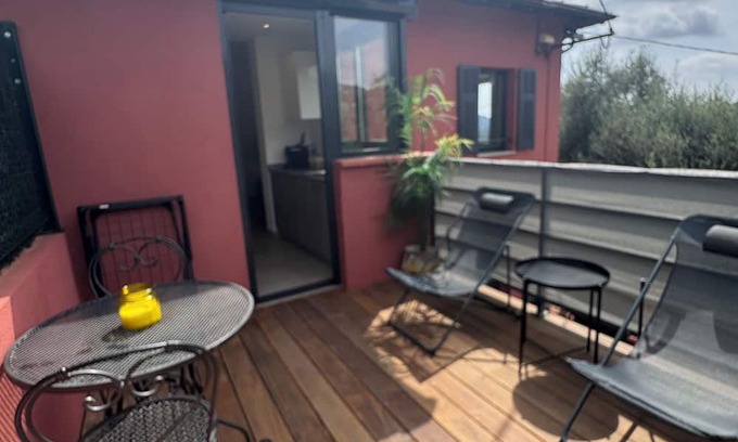 Falicon Apartamento | Beautiful air-conditioned 2-room apartment 33 m2 with terrace