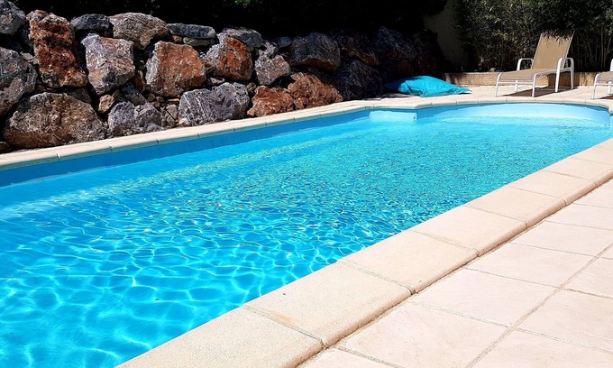 Fitou Villa | Hermosa villa con aire acondicionado 8 personas con piscina en Fitou