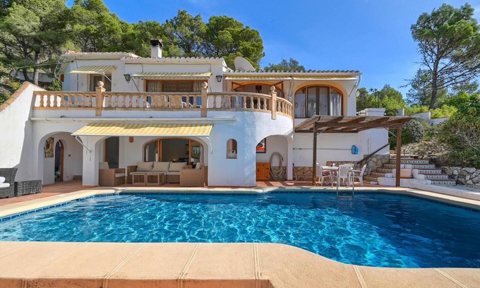 El Rafalet Villa | Villa bonita y confortable en Jávea, Costa Blanca, España con piscina privada para 6 personas