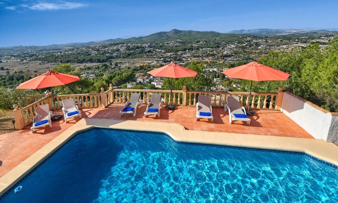 El Rafalet Villa | Villa bonita y confortable con piscina privada en Jávea, Costa Blanca, España para 4 personas