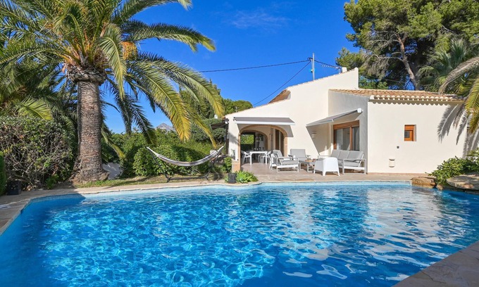 El Tosalet Villa | Villa bonita y confortable con piscina privada en Jávea, Costa Blanca, España para 6 personas