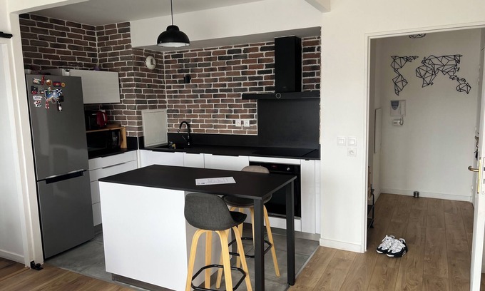 Gennevilliers Apartamento | Beautiful apartment near Paris and Stade de France