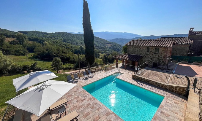 Castel Focognano Apartamento | Hermoso apartamento en Castel Focognano
