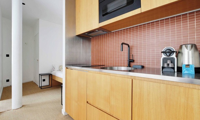 Quartier de la Folie-Mericourt Apartamento | Beautiful Apartment 1br/3p - Marais/republique
