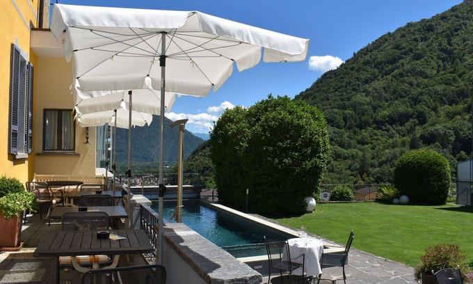 Golino Apartamento | Acogedor apartamento con WIFI, piscina, TV, patio, mascotas permitida y vista panorámica