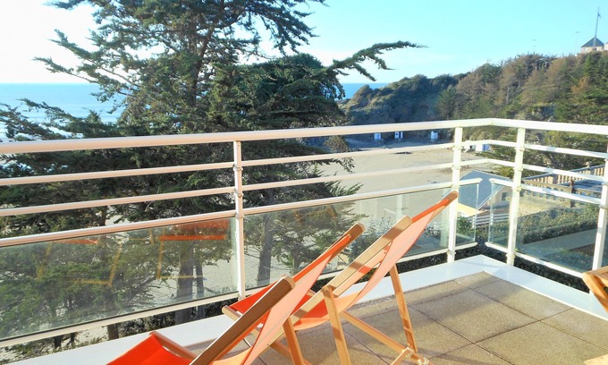Erquy Apartamento | Precioso apartamento frente al mar para 2/4 personas.