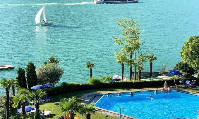 Bigogno Apartamento | Acogedor apartamento para 4 personas con A/C, piscina, WIFI, TV, balcón y vista panorámica