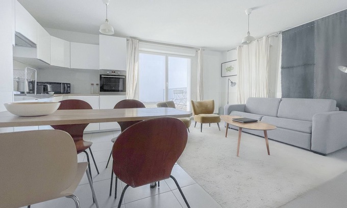 Saint-Bruno - Saint-Victor Apartamento | Hermoso apartamento para 4 personas con estacionamiento, cerca de Cité