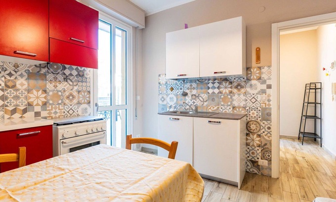 Ceriale Apartamento | Precioso apartamento para 4 personas con WIFI, TV, terraza, mascotas permitida y aparcamiento