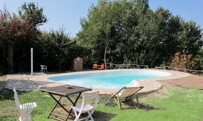 Granarola Apartamento | Apartamento con A/C, piscina, WIFI, TV, patio, mascotas permitida, vista panorámica, aparcamiento