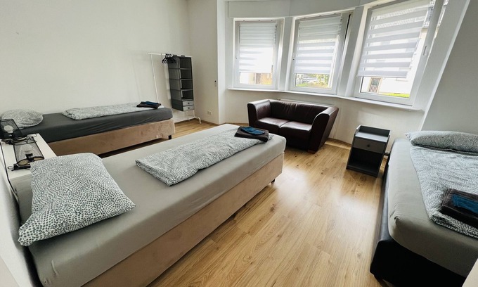 Stahlwerk Weitmar Apartamento | Beautiful Apartment I 8 Beds I 3 Sleeping Room I Fast Wifi I Terrace