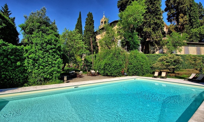 Montespertoli Otro | Precioso apartamento para 2 personas con A/C, WIFI, piscina, vista panorámica y aparcamiento