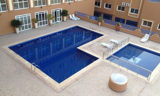 Tamrhakht Apartamento | HERMOSO APARTAMENTO VISTA AL MAR 2 PISCINAS
