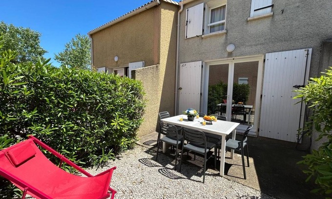 Vendres Apartamento | Beautiful apartment with private parking space, swimming pools