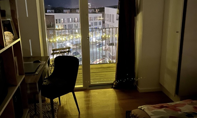 Vejlby Risskov Apartamento | Beautiful apartment with a unique view