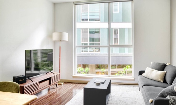 Old Ballard Apartamento | Beautiful Ballard 1BR w/ W/D, BBQ & Gym, near Waterfront, by Blueground