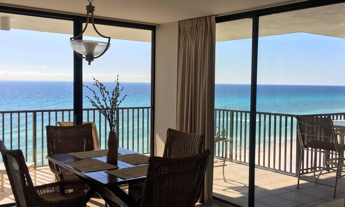 Gulf Lagoon Beach Condominio | Sunset Beauty *** Impresionantes vistas a la playa desde un gran balcón