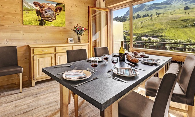 Le Chinaillon Chalet De Esquí | 3p5-Chalet-Apartamento-Baño con bañera-Vista a la Montana