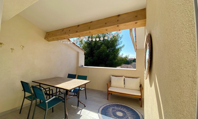 Bonneveine Apartamento | Beautiful, bright duplex apartment in Marseille
