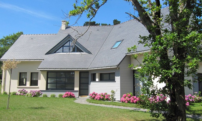 Piriac-sur-Mer Casa | casa de vacaciones brillante gran jardín con árboles playa 4 minutos a pie