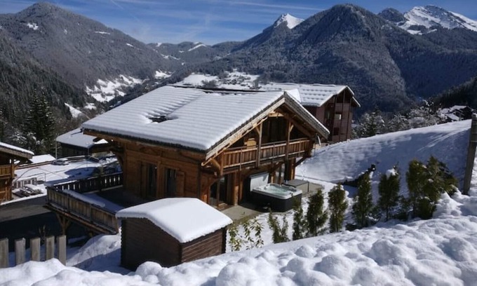 Saint-Jean-dʼAulps Chalet De Esquí | Beautiful Chalet Near Ski-lift - Sleeps 12