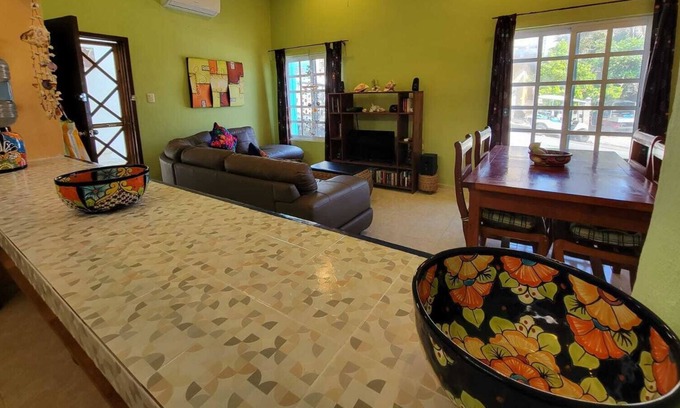 La Gloria Casa | Beautiful Caribbean ocean front condo. Walk to great food, bars and spas........