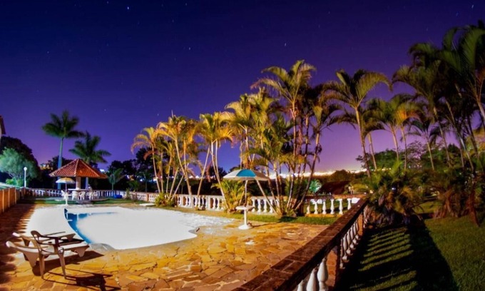 Boituva Casa | Linda Chacara, muy espaciosa con 8. 000 m2 para el ocio de su familia y amigos.