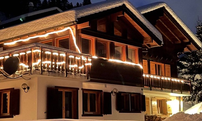 Granges Chalet De Esquí | Precioso chalet en Le Bouveret con jardín