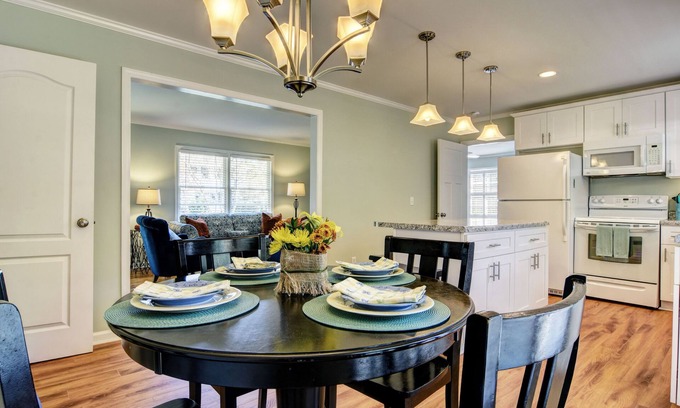 Forest Hills Casa | Hermoso, encantador, histórico frente al río y Wrightsville Beach!